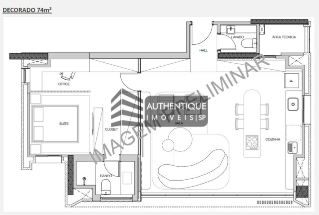 Imagem Apartamento com 2 Quartos à Venda, 73 m² em Jardins - São Paulo Imagem Apartamento com 2 Quartos à Venda, 73 m² em Jardins - São Paulo