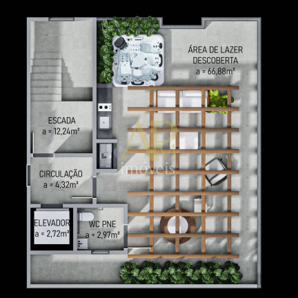 Imagem Apartamento com 3 Quartos à Venda, 72 m² em Pedra Branca - Palhoça Imagem Apartamento com 3 Quartos à Venda, 72 m² em Pedra Branca - Palhoça