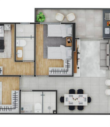 Imagem Apartamento com 3 Quartos à Venda, 89 m² em Guilhermina - Praia Grande
