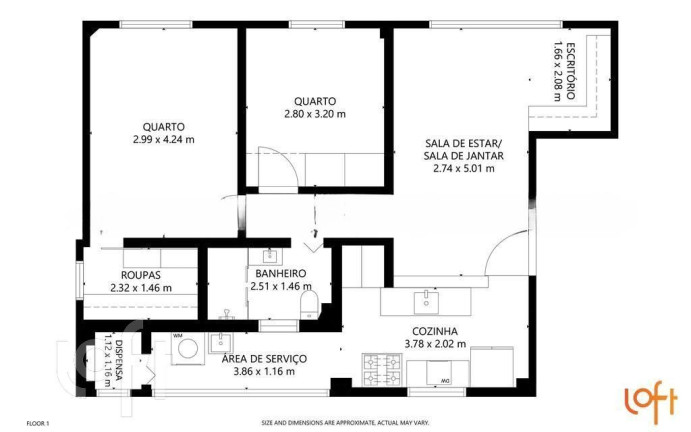 Apartamento com 1 Quarto à Venda, 46 m² em Liberdade - São Paulo