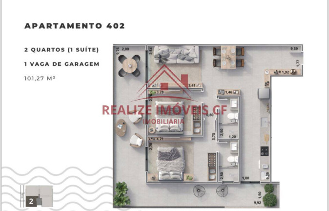 Imagem Apartamento com 1 Quarto à Venda, 61 m² em Braga - Cabo Frio Imagem Apartamento com 1 Quarto à Venda, 61 m² em Braga - Cabo Frio