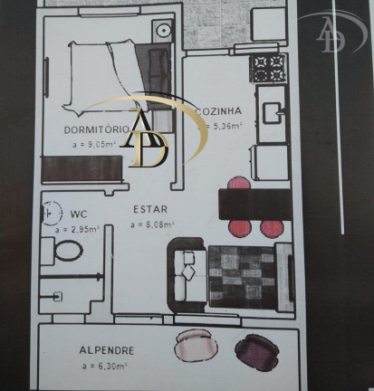 Imagem Apartamento com 1 Quarto à Venda, 36 m² em Parque Residencial São Pedro - Rio Grande Imagem Apartamento com 1 Quarto à Venda, 36 m² em Parque Residencial São Pedro - Rio Grande