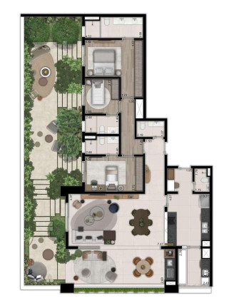 Apartamento com 3 Quartos à Venda, 172 m² em Bela Aliança - São Paulo