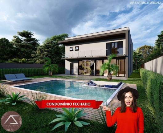 Casa com 4 Quartos à Venda, 299 m² em Condomínio Figueira Garden - Atibaia