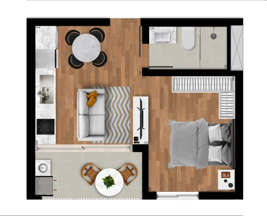 Imagem Apartamento com 3 Quartos à Venda, 98 m² em Capão Raso - Curitiba