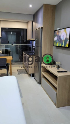 Imagem Apartamento com 1 Quarto para Alugar, 25 m² em Santo Amaro - São Paulo