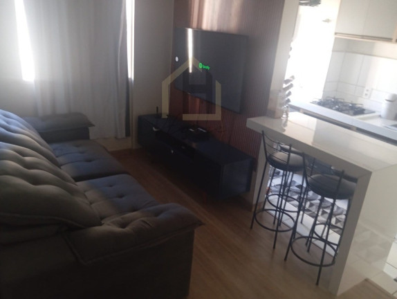 Imóvel com 2 Quartos para Alugar, 42 m² em Vila Valparaíso - Santo André