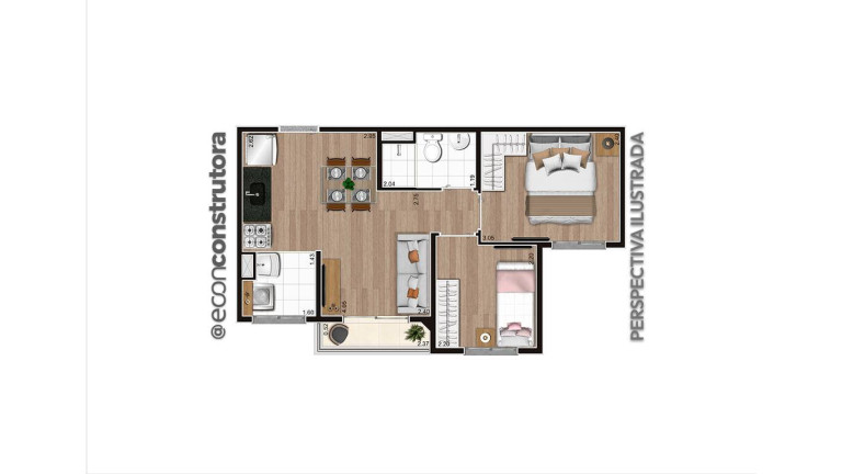 Foto do imóvel Apartamento com 2 Quartos à Venda, 37 m² em Terceira Divisão De Interlagos - São Paulo Foto do imóvel Apartamento com 2 Quartos à Venda, 37 m² em Terceira Divisão De Interlagos - São Paulo