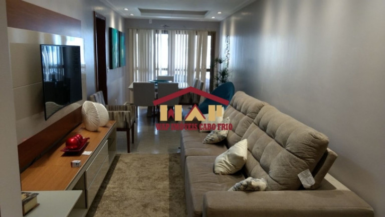 Imagem Apartamento com 2 Quartos para Temporada, 110 m² em Algodoal - Cabo Frio