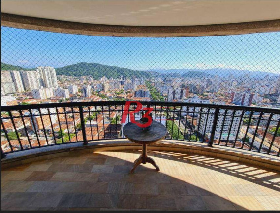 Cobertura com 3 Quartos à Venda ou Locação, 177 m² em José Menino - Santos