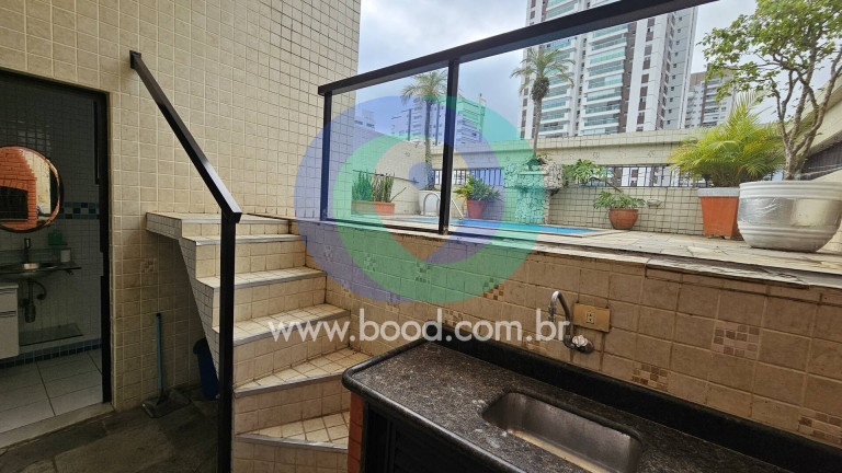 Imagem Cobertura com 3 Quartos à Venda, 300 m² em Pompéia - Santos
