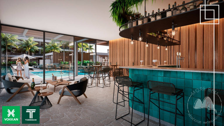 Imagem Apartamento com 1 Quarto à Venda, 29 m² em Balneário Perequê - Porto Belo