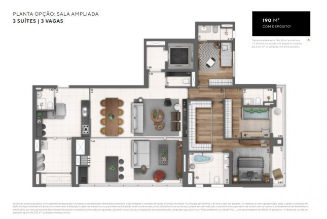 Imagem Apartamento com 4 Quartos à Venda, 190 m² em Perdizes - São Paulo