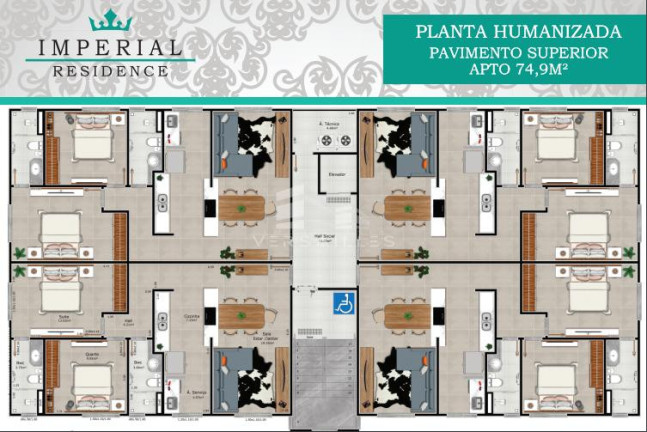 Apartamento com 2 Quartos à Venda,  em Pedrinhas - Porto Velho