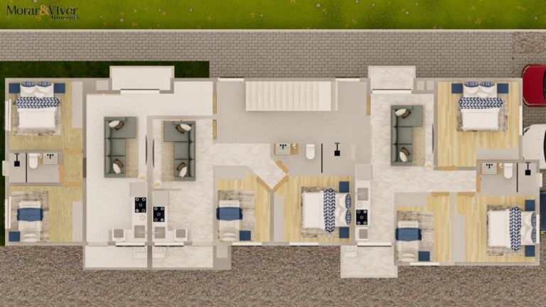 Imagem Apartamento com 3 Quartos à Venda, 56 m² em Parque Da Fonte - São José Dos Pinhais