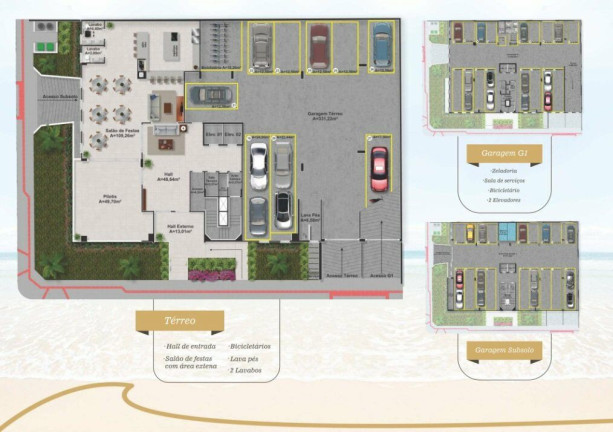 Imagem Apartamento com 2 Quartos à Venda, 84 m² em Mar Grosso - Laguna Imagem Apartamento com 2 Quartos à Venda, 84 m² em Mar Grosso - Laguna