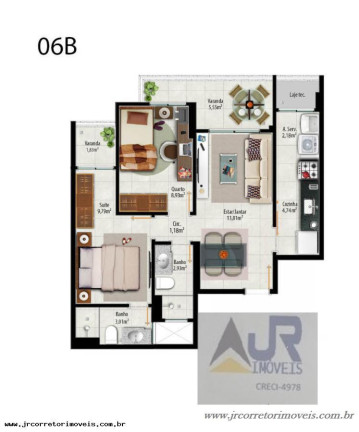 Imagem Apartamento com 3 Quartos à Venda, 85 m² em Praia Itaparica - Vila Velha Imagem Apartamento com 3 Quartos à Venda, 85 m² em Praia Itaparica - Vila Velha