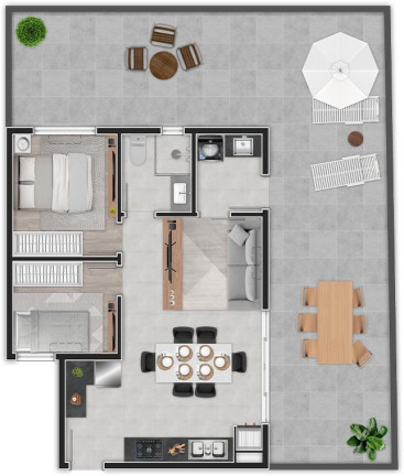 Imagem Cobertura com 3 Quartos à Venda, 101 m² em Bom Retiro - Curitiba