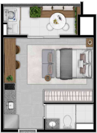 Imagem Apartamento com 1 Quarto à Venda, 36 m² em Santana - São Paulo Imagem Apartamento com 1 Quarto à Venda, 36 m² em Santana - São Paulo