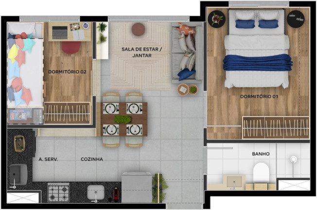 Imagem Apartamento com 2 Quartos à Venda, 31 m² em Vila Palmeiras - São Paulo Imagem Apartamento com 2 Quartos à Venda, 31 m² em Vila Palmeiras - São Paulo