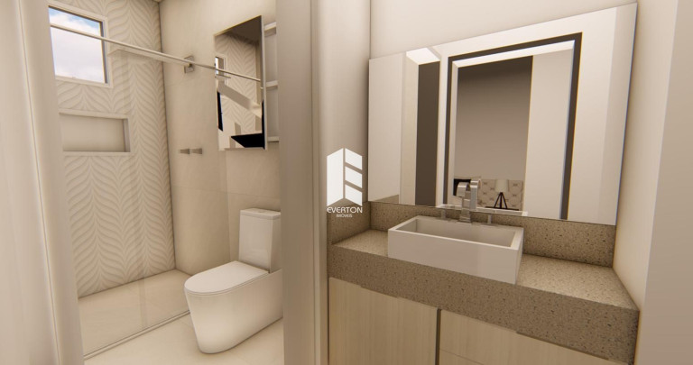 Imagem Apartamento com 1 Quarto à Venda, 43 m² em Camobi - Santa Maria