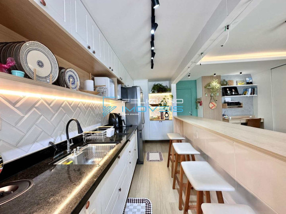 Imagem Apartamento com 2 Quartos à Venda, 80 m² em Caiçara - Praia Grande