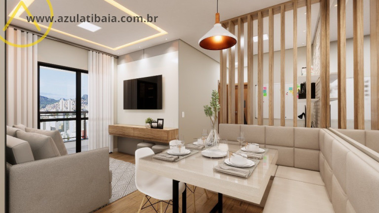 Imagem Apartamento com 1 Quarto à Venda, 46 m² em Alvinópolis - Atibaia