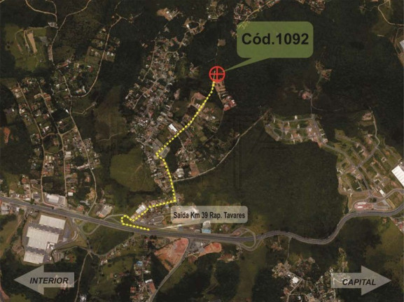 Terreno à Venda, 2.092 m² em Chácara Recanto Verde - Cotia