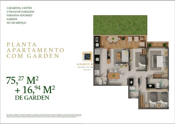 Imagem Apartamento com 3 Quartos à Venda, 75 m² em Porto Das Dunas - Aquiraz Imagem Apartamento com 3 Quartos à Venda, 75 m² em Porto Das Dunas - Aquiraz