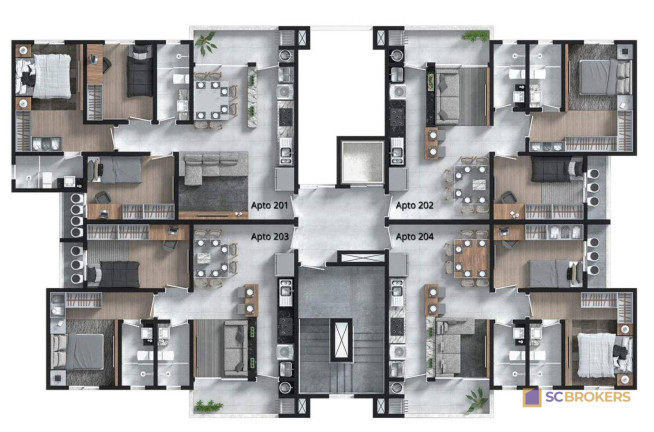 Imagem Apartamento com 3 Quartos à Venda, 78 m² em São João - Itajaí