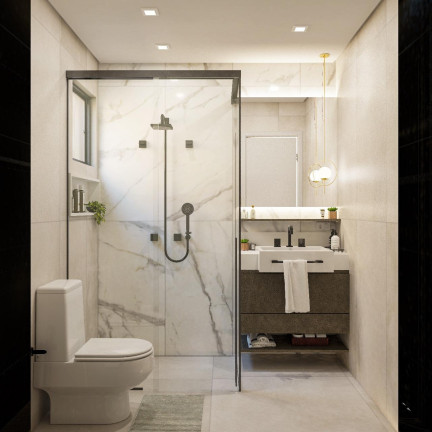 Imagem Apartamento com 2 Quartos à Venda, 51 m² em Hauer - Curitiba