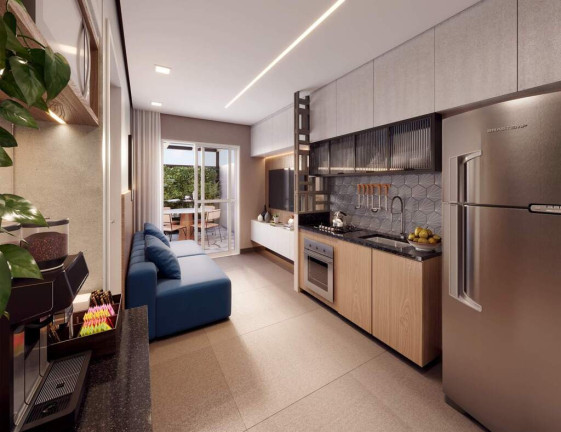 Imagem Apartamento com 1 Quarto à Venda, 28 m² em Alto Da Mooca - São Paulo