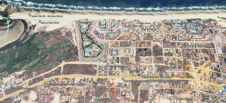 Terreno à Venda, 1.250 m² em Porto Das Dunas - Aquiraz
