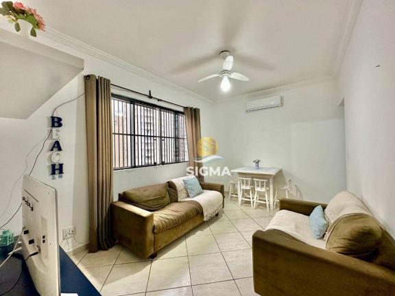 Apartamento com 2 Quartos à Venda, 65 m² em Jardim Astúrias - Guarujá