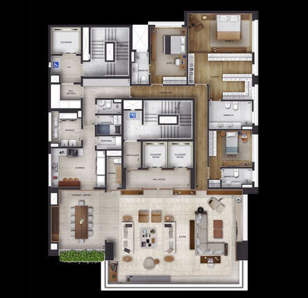Imagem Apartamento com 4 Quartos à Venda, 303 m² em Itaim Bibi - São Paulo