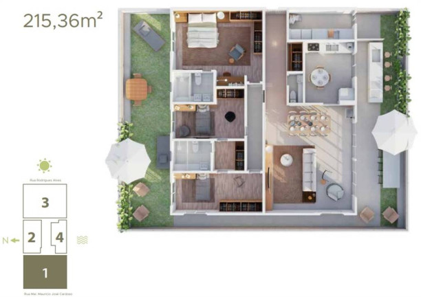 Imagem Apartamento com 3 Quartos à Venda, 146 m² em Forte - Praia Grande Imagem Apartamento com 3 Quartos à Venda, 146 m² em Forte - Praia Grande