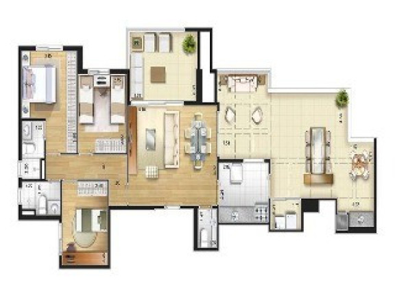 Imagem Apartamento com 2 Quartos à Venda, 59 m² em Campestre - Santo André Imagem Apartamento com 2 Quartos à Venda, 59 m² em Campestre - Santo André