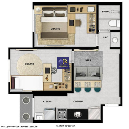Imagem Apartamento com 2 Quartos à Venda, 58 m² em Praia De Itaparica - Vila Velha Imagem Apartamento com 2 Quartos à Venda, 58 m² em Praia De Itaparica - Vila Velha