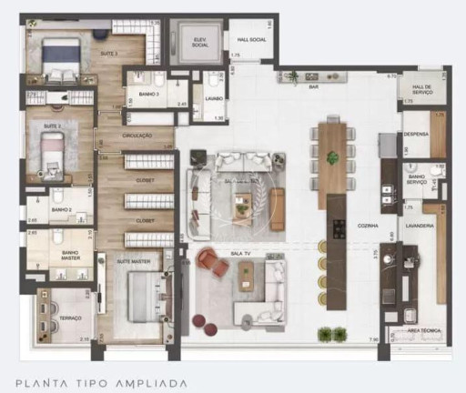 Imagem Apartamento com 3 Quartos à Venda, 211 m² em Vila Mariana - São Paulo