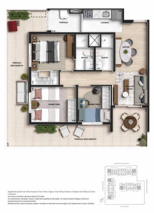 Imagem Apartamento com 2 Quartos à Venda, 51 m² em Vila Carrão - São Paulo