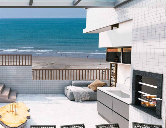 Imagem Apartamento com 3 Quartos à Venda, 118 m² em Aviação - Praia Grande