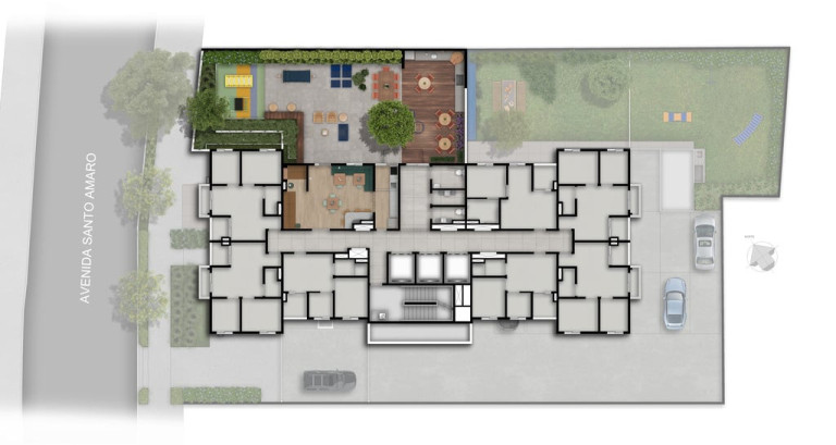 Imagem Imóvel com 1 Quarto à Venda, 29 m² em Santo Amaro - São Paulo Imagem Imóvel com 1 Quarto à Venda, 29 m² em Santo Amaro - São Paulo