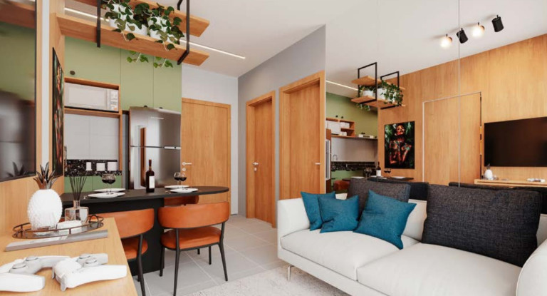 Imagem Imóvel com 2 Quartos à Venda, 38 m² em Jardim Botânico - Ribeirão Preto