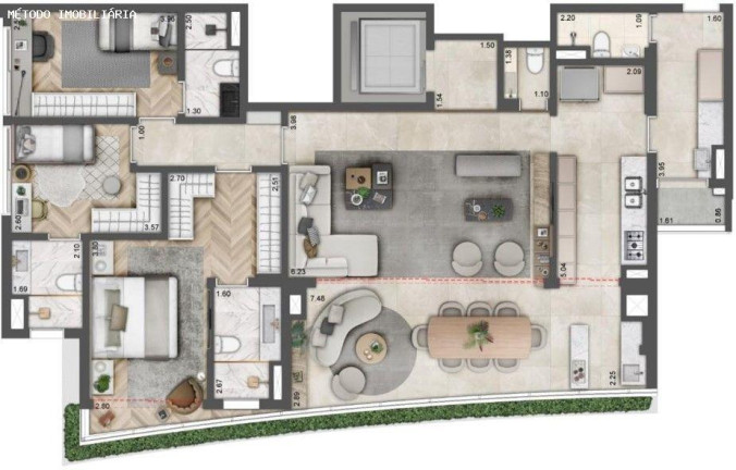 Imagem Imóvel com 3 Quartos à Venda, 151 m² em Moema - São Paulo