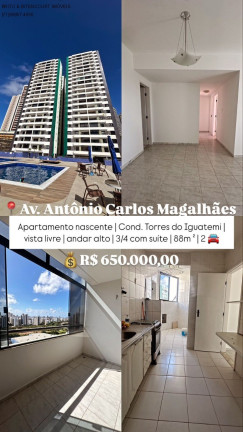 Imóvel com 3 Quartos à Venda, 88 m² em Parque Bela Vista - Salvador
