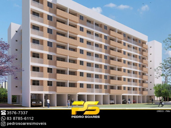 Apartamento à Venda, 57 m² em Jardim Cidade Universitária - João Pessoa