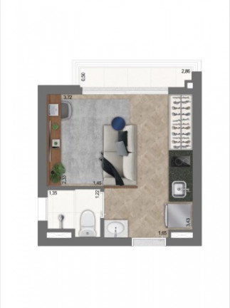 Imagem Imóvel com 1 Quarto à Venda, 18 m² em Bela Vista - São Paulo Imagem Imóvel com 1 Quarto à Venda, 18 m² em Bela Vista - São Paulo