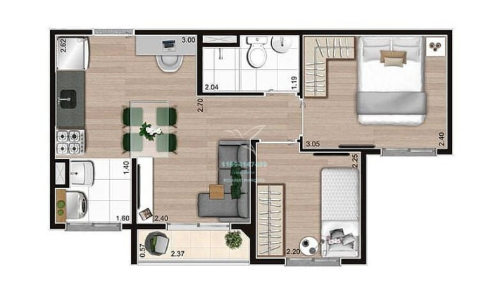 Imagem Apartamento com 2 Quartos à Venda, 37 m² em Vila Andrade - São Paulo Imagem Apartamento com 2 Quartos à Venda, 37 m² em Vila Andrade - São Paulo