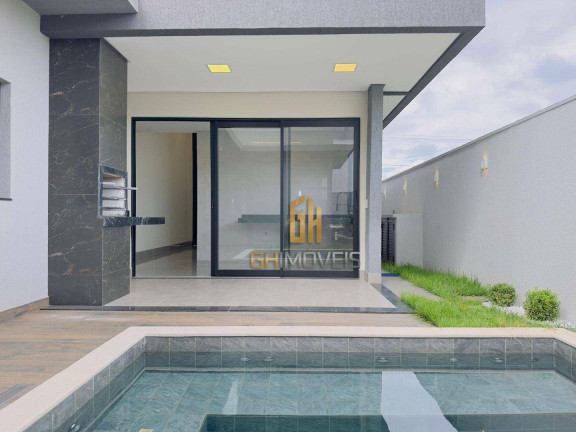 Imagem Casa com 3 Quartos à Venda, 160 m² em Jardins Bolonha - Senador Canedo Imagem Casa com 3 Quartos à Venda, 160 m² em Jardins Bolonha - Senador Canedo