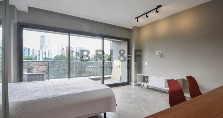 Imagem Apartamento com 1 Quarto para Alugar, 41 m² em Brooklin - São Paulo